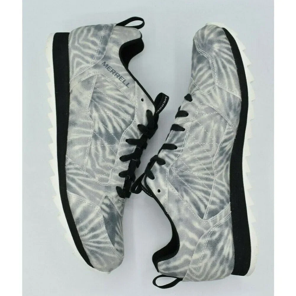 NWB Merrell Mens Size‎ 10 M Tie Dye Black Alpine Suede Sneaker Shoe J002273